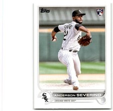 2022 Topps Update #US265 Anderson Severino
