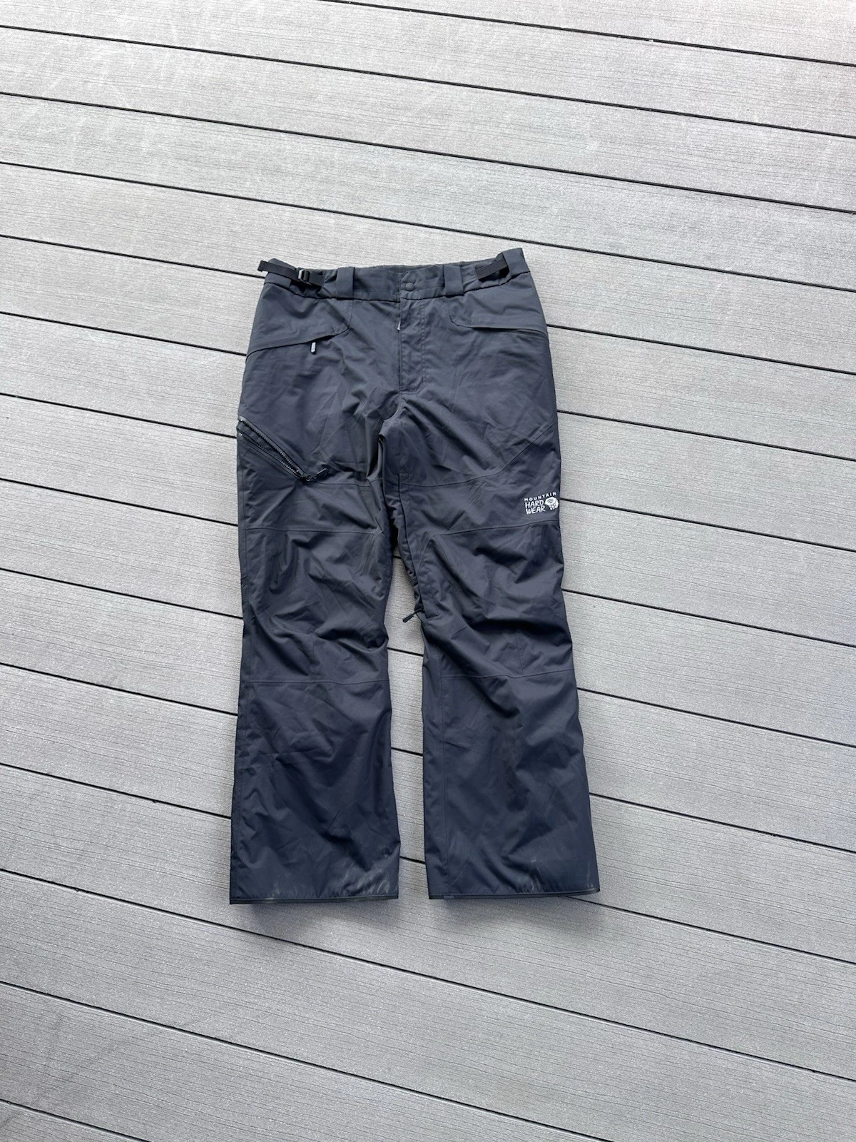 Mountain Hardwear Pants Mens Large Black Softshell Ski Snow Waterproof OM2921
Opens in a new window 