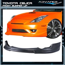 For 03-05 Toyota Celica Hatchback C1-style Front Bumper Lip Spoiler Unpainted Pu