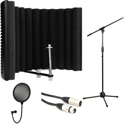 sE Electronics Reflexion X Studio Vocal Kit with Microphone Stand, Cable, and
