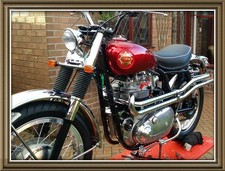 BSA A10 spitfire scrambler