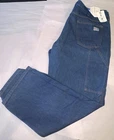 Tyndale FR Jeans Men 38x30 Blue Flame Resistant Denim Work Wear Relaxed Straight