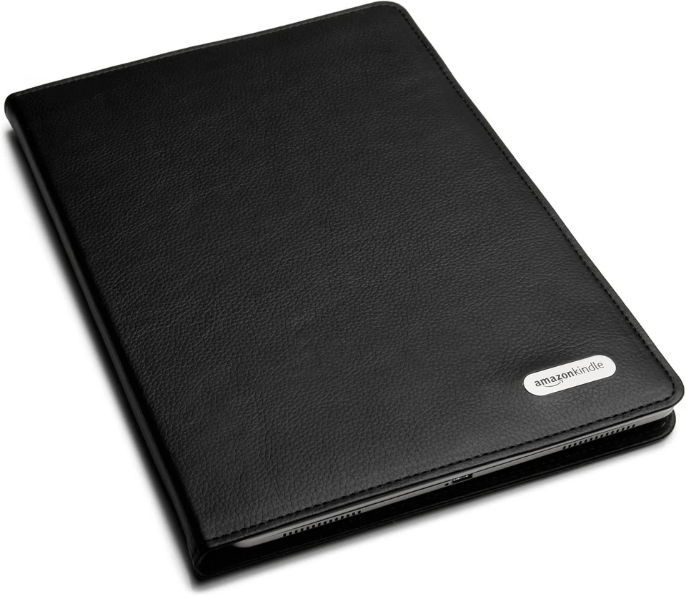 Original Amazon Leather Cover Case for Kindle DX D00611 / D00801 - Black - Image 4 of 4