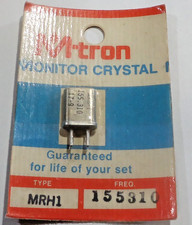 Scanner Crystal - 155.3100 MHz - 10.7 iF - .039 Pins - MRH-1 - HC-25/U - M-Tron