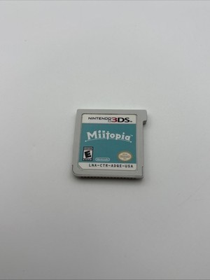 Miitopia (Nintendo 3DS, 2017) Cartridge Only Tested & Works Great!