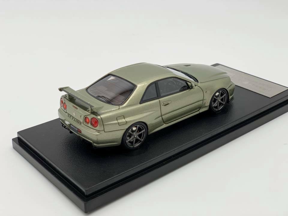 Hpi Racing 1/43 Nissan Skyline GT-R V-spec Ⅱ Nur (R34) Millennium