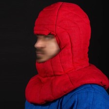 Medieval Thick Padded Gambeson Hood Warrior Design New Gambeson Hood Buy Now