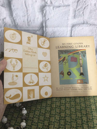 1965 The Book Of R Vintage Children’s Book - Picture 8 of 12