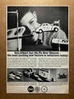 1963 Gilbert “Fly-Over Chicane” Auto-Rama Slot Cars Original Print Ad 7 1/8”x10” — photo 1
