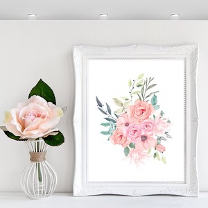 flower wall decor nursery