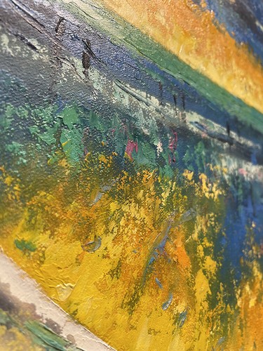 Leroy Neiman PAINTING - Baseball painting - Sports art - Joe Dimaggio Painting - Picture 8 of 11