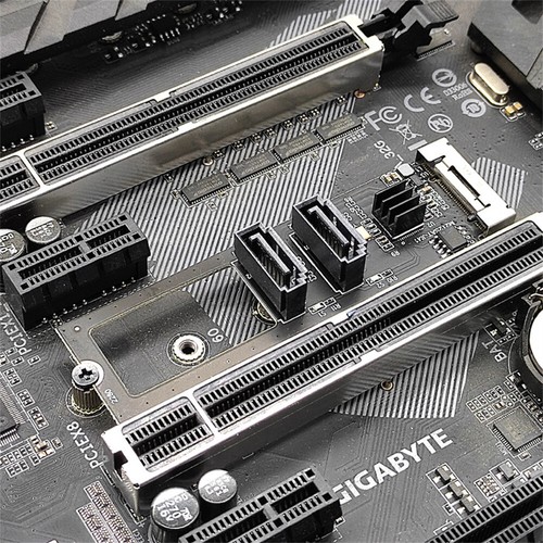 JMicron JMB582 NGFF Schlüssel B + M PCI Express zu SATA 3.0 Dual Ports Adapter - Bild 5 von 10