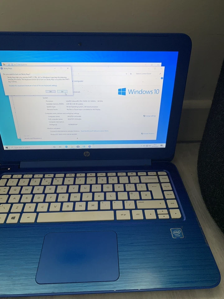 HP Stream 13-c055sa 13.3" (32GB, Intel Celeron, 2.16GHz, 2GB) Notebook - Horizon - Image 3 of 3