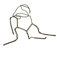 Vtg Haydel's Game Calls (4) Quad Call Lanyard L4-85 Green Yellow Cord