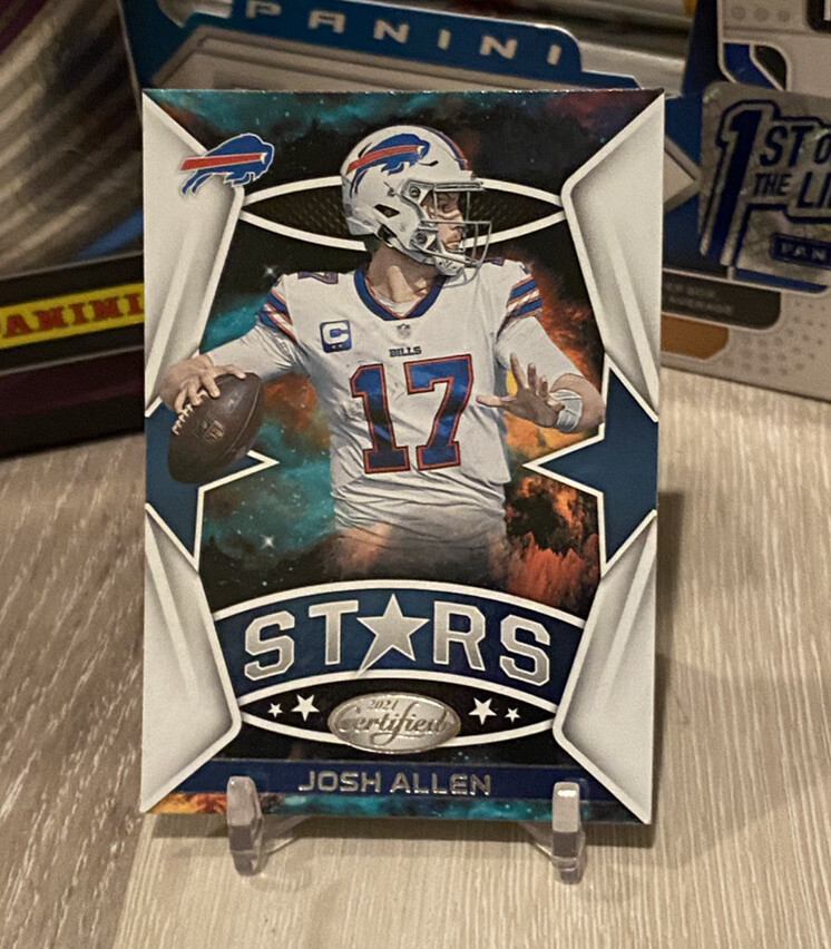 2021 Certified Stars Josh Allen #CS-17 Insert Bills - FREE SHIPPING ORDERS $25+