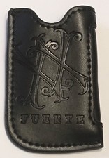 Black Leather Opus X Fuente Lighter Pouch For S.T. Dupont Maxijet Lighter, NIB