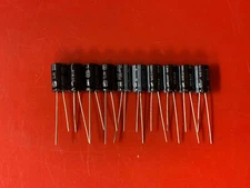 10x SKR221M1VF14V JAMICON CAPACITOR ALUMINUM 220UF 35V RADIAL 85' SKR SERIES