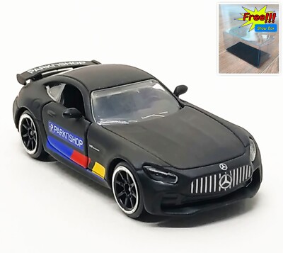 Majorette Mercedes Benz AMG GT R ParkNShop Matte Black 1:61 (3'') no Package
