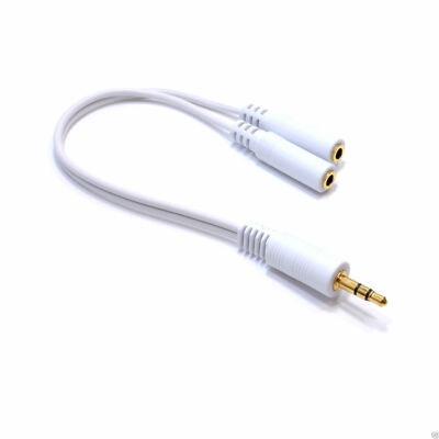 007813 20cm 5 Way Jack Splitter 3.5mm Stereo Jack Plug to FIVE Sockets Cable