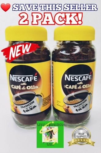 2 x 85g Café Soluble Nescafé Estilo Cafe Olla instantáneo Pure Instant(🚚🌟)