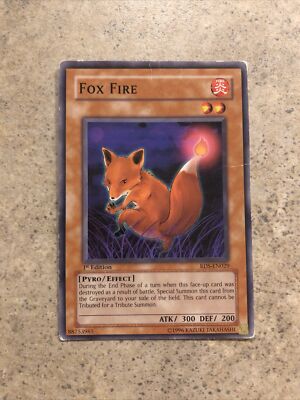 Fox Fire (RDS-EN029) - Common Yugioh | eBay