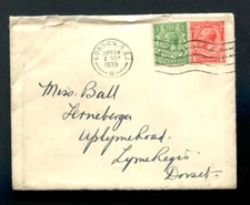 Great Britain : Nice cover from 1933 - London S.E.I - used