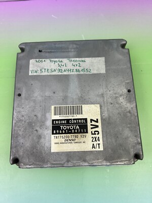 2001-2003 TOYOTA TACOMA 3.4L AUTO 4x2 PCM ECM ENGINE CONTROL