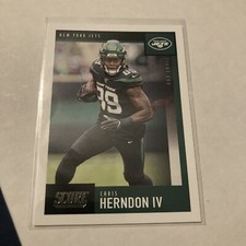 2020 Score Football #34 Chris Herndon IV Jets
