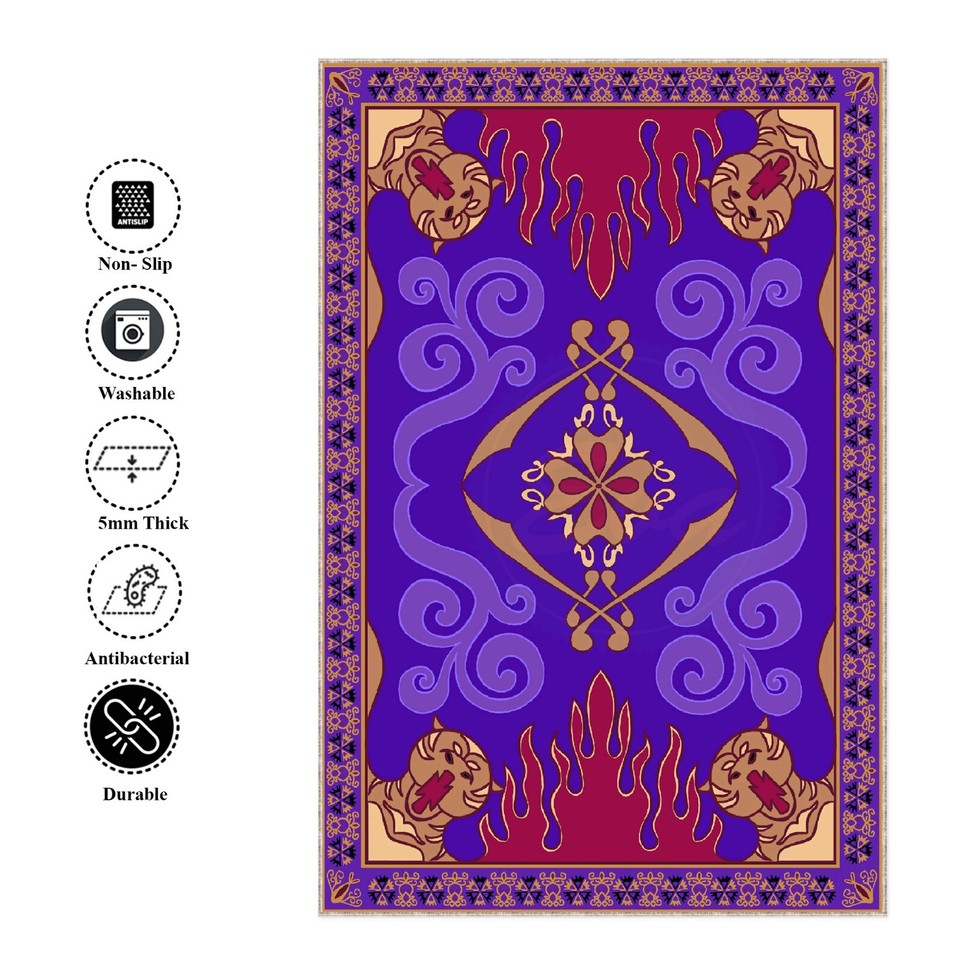 Aladdin Magic Rug, Fantastic Rug, Living Room Rug, Room Rug, Ethnic Rug ...