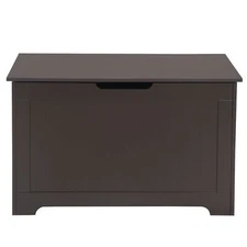 Wooden Storage Chest Bench Trunk Wooden Clothes Toy Box Hall Bedroom Home