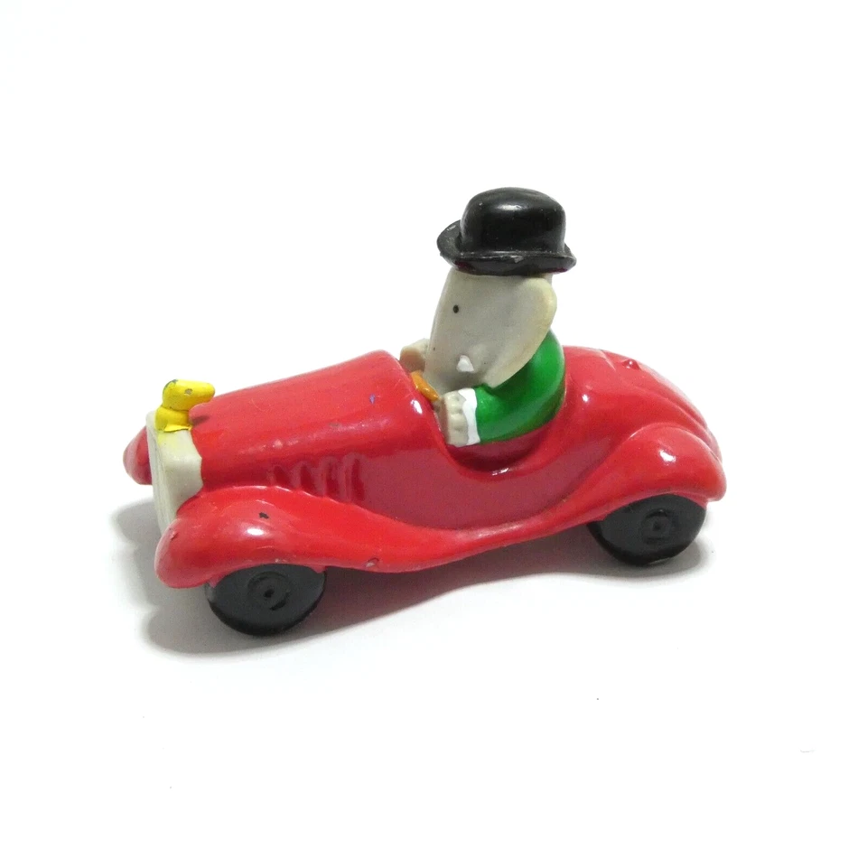 BABAR L'ELEPHANT FIGURINE DE COLLECTION PLASTOY 1996 BRUNHOFF (7 CM) VINTAGE - Photo 2/4