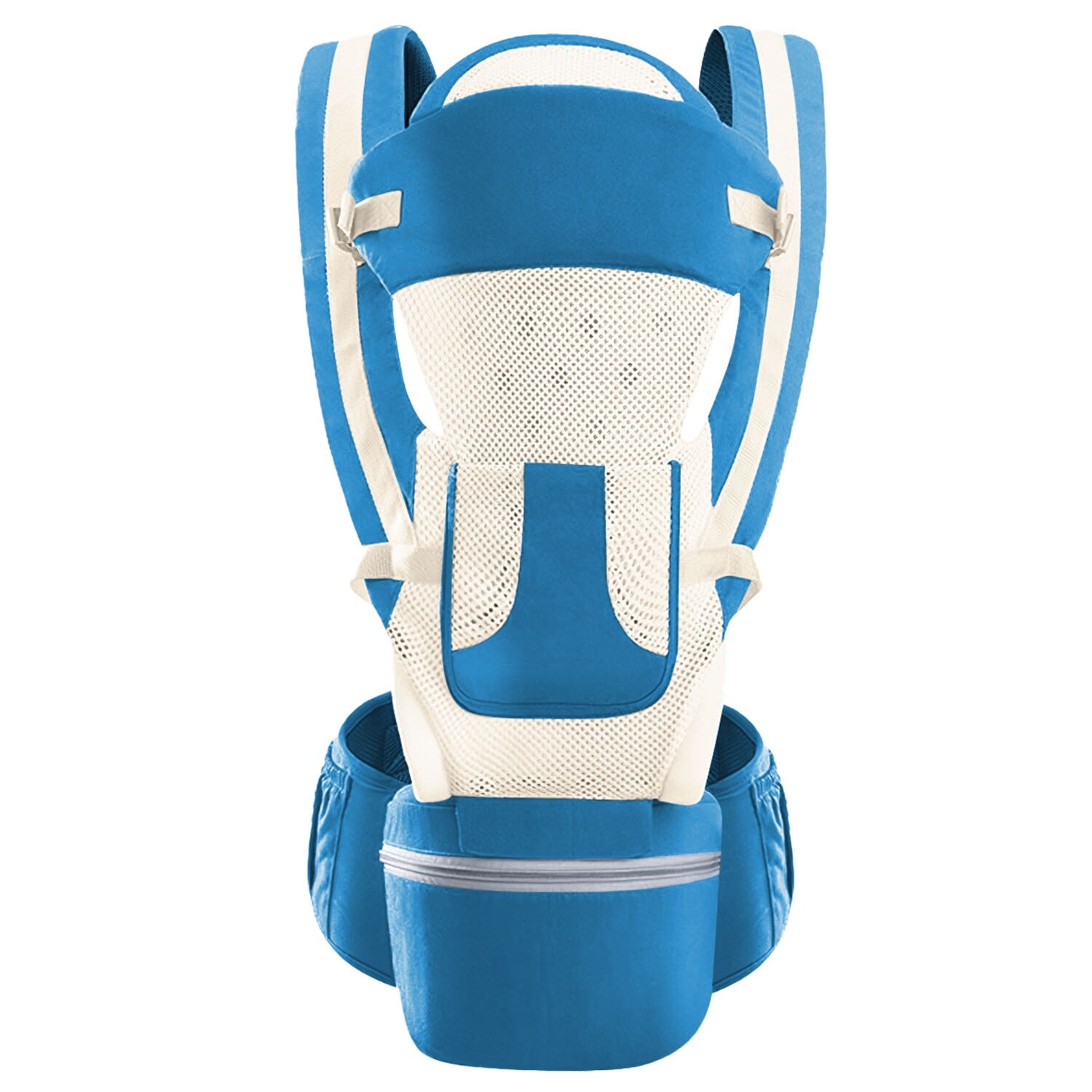 Multifuctional Baby Carrier Ergonomic with Hip Seat Front Back Carry for Newborn-image