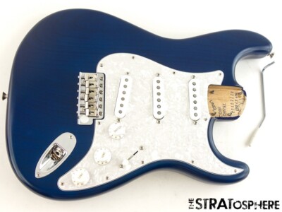 Fender Cory Wong Stratocaster Strat LOADED BODY, USA Lacquer Sapphire Blue