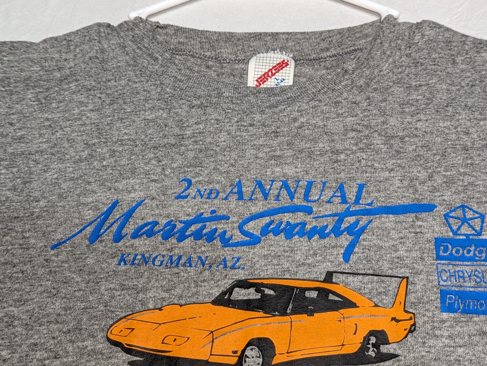 Vintage 1990 Kingman AZ Shirt Classic Dealer Mopar … Gem