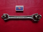 SOCKET WRENCH-DOUBLE ENDED ROTATING HEADS VINTAGE--FREE POSTAGE