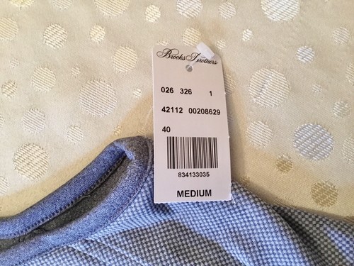 Brooks Brothers PERFORMANCE SERIES Full-Zip Pique Vest Mens Sz M $128 Retail NEW - Picture 4 of 15