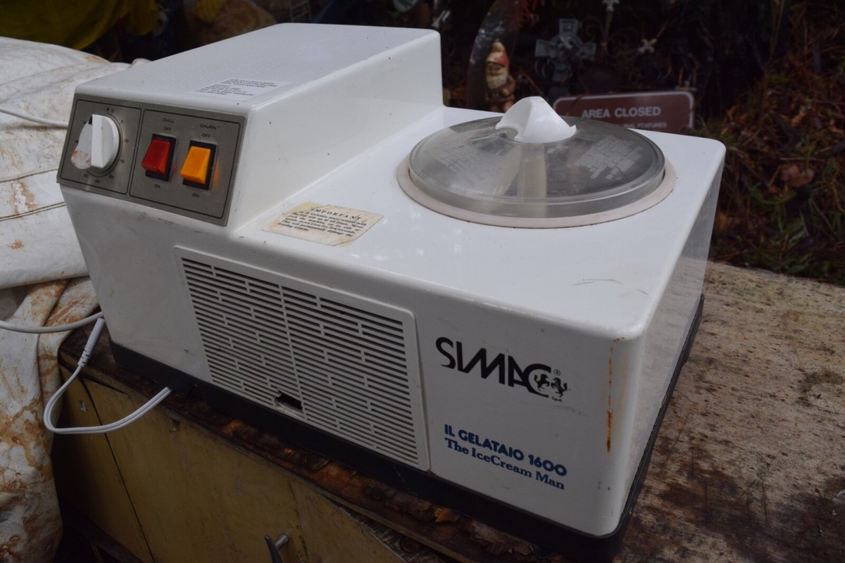 Simac IL Gelataio 1600 The Ice Cream Man Maker | eBay Simac IL Gelataio 1600 The Ice Cream Man Maker | eBay