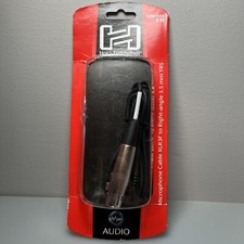 NEW Hosa XVM-105F Microphone Cable, XLR3F to Right-Angle 3.5 mm TRS - 5 ft.