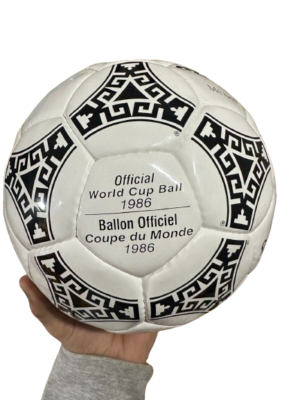 1986 Adidas Azteca FIFA World Cup Mexico Soccer Match Ball, Size 5