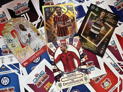MATCH ATTAX 2024/25 ENTERTAINER TIME TO SHINE GOLD LIMITED FESTLICHE SQUADZONE