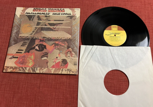 STEVIE WONDER - Fulfillingness' First Finale / Vinyl LP Record / 1974 Tamla - Picture 1 of 7