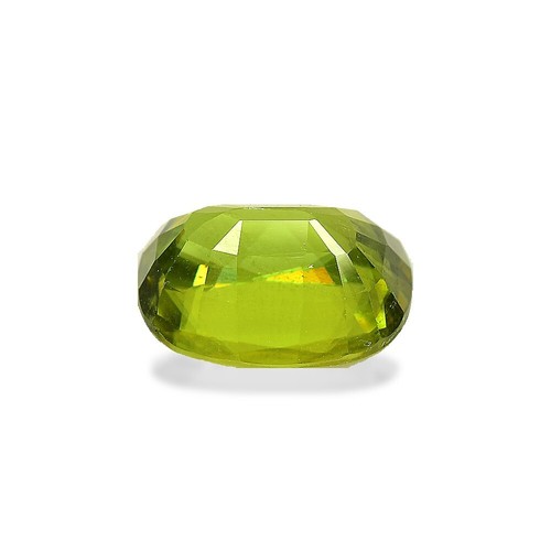 Cojín Esfena Brillante Color Verde 4.09ct Forma Raro 100% Natural Gema - Imagen 4 de 4