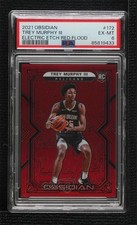 2021-22 Panini Obsidian Electric Etch Red Flood Trey Murphy III #172 PSA 6 01uy