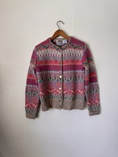 Vintage 1980 s Child Size Large Wool Sweater