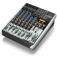Behringer XENYX QX1204USB 12-Channel Analog Mixer with 1-Knob Compressor, Effect