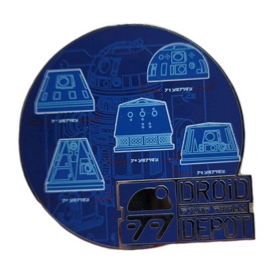 Disney Pin 2023 Star Wars Galaxy's Edge Droid Depot R Series Heads #156674 New