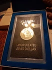 1883 Carson City Uncirculated Morgan Silver Dollar with Box & Certificate