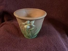 ROSEVILLE 6118-5 IRIS DUSTY PINK VINTAGE 1939-1948, 5 3/8” Tall