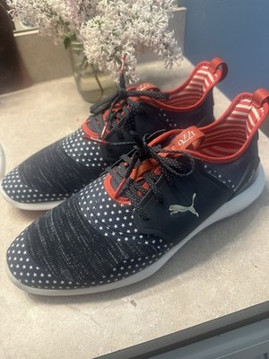 Puma Ignite NXT 1776 USA Stars Stripes Golf Shoes Sneaker Men Size 9.5 US Open
