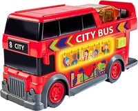 Dickie Toys City Bus Spielzeugfahrzeug Freilauf Robustes Kinderfahrzeug 40 Cm